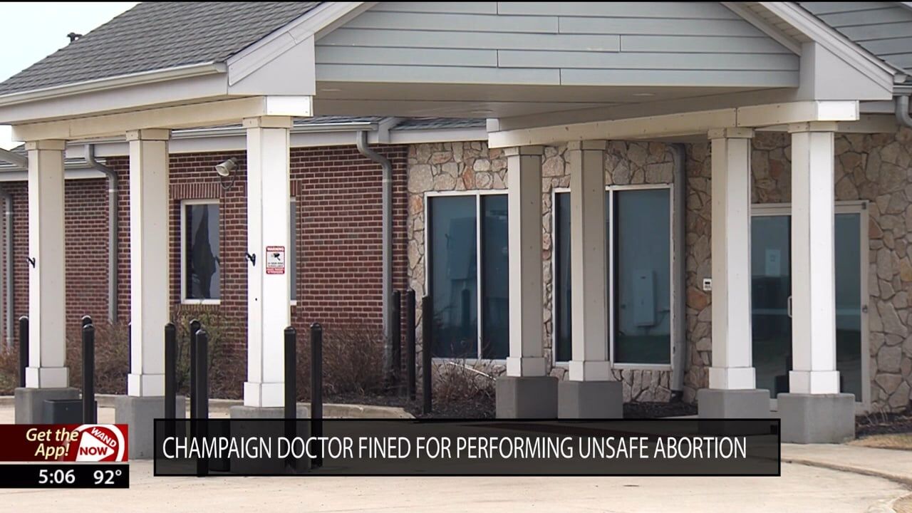 Champaign doctor fined, reprimanded by IDFPR for performing unsafe abortion